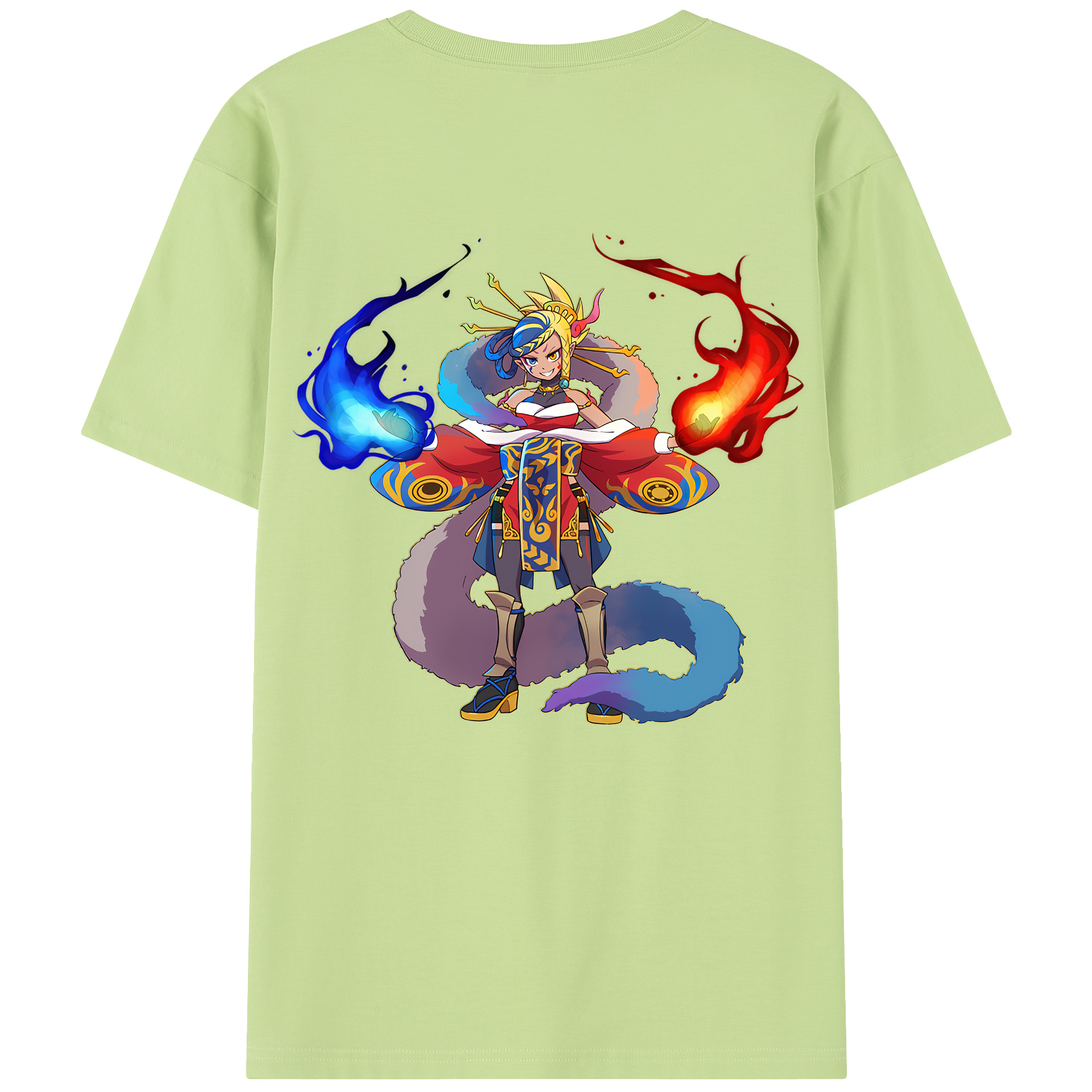 （画像用） 妖怪ウォッチ Yo-kai Watch 綿100％半袖Tシャツ（背面プリント）